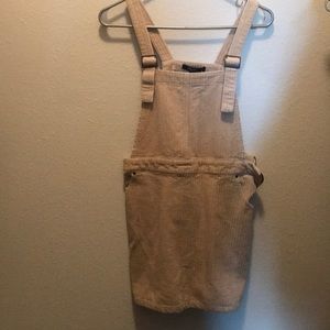Forever 21 Corduroy Overall Dress